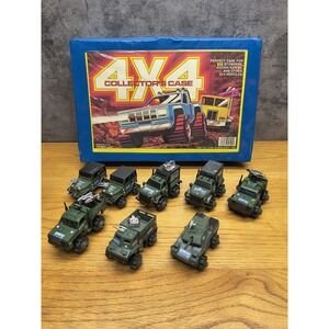 Vintage Lot of Schaper Stomper 4x4/Rough Rider Parts Plus Carry Case Parts Only